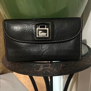 Dooney & Bourke Black Leather Wallet